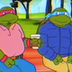 Image for article titled SNL's "Middle-Aged Mutant Ninja Turtles" are sad, sober, and Shredder-less